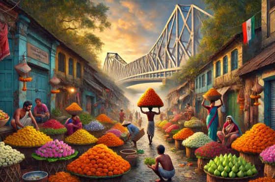 A Day in the Life of Kolkata’s Flower Market: Exploring the Vibrancy of Mullick Ghat