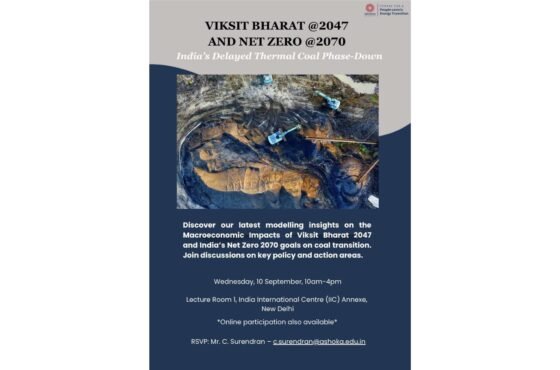 Consultation Workshop on “Viksit Bharat @2047 and Net Zero @2070 Trajectory: Delayed Thermal Coal Phase-Down in India”