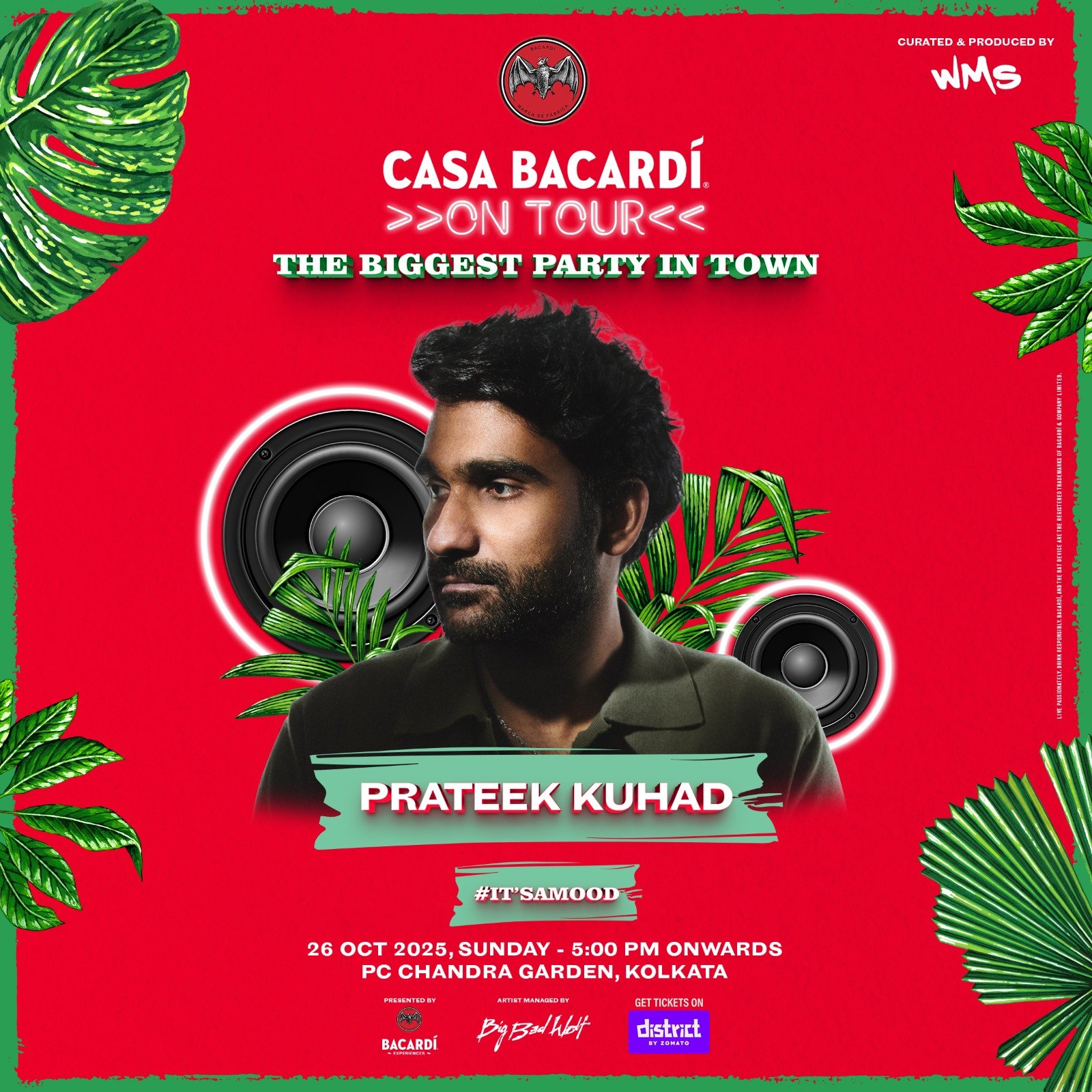 BACARDÍ EXPERIENCES PRESENTS CASA BACARDÍ ON TOUR IN KOLKATA, FT. PRATEEK KUHAD